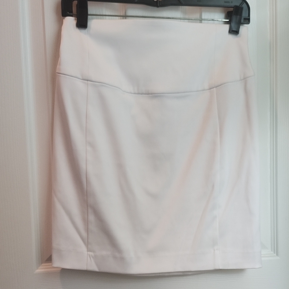 Express White Pencil Skirt Knee-Length Work